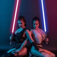 Star Wars: Jedi And Sith Sexy  Cosplays By Anastasya Zelenova and Alisa Valeeva